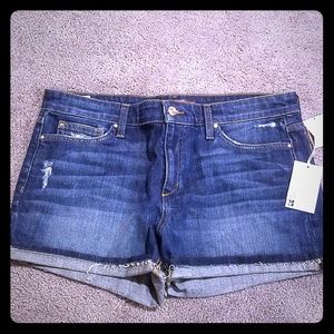 Women's denim shorts by Joe's
